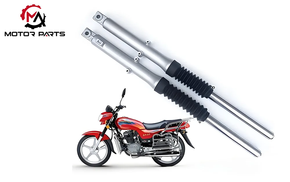 Motorcycle front shock absorber